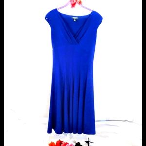Nwot! Lauren Ralph Lauren blue dress size 2